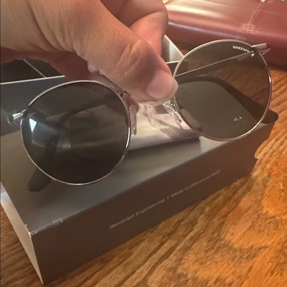 Randolph Engineering Silver Sunglasses - Picture 2 of 5